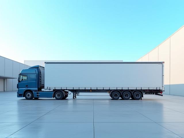 Heavy duty flatbed trailer