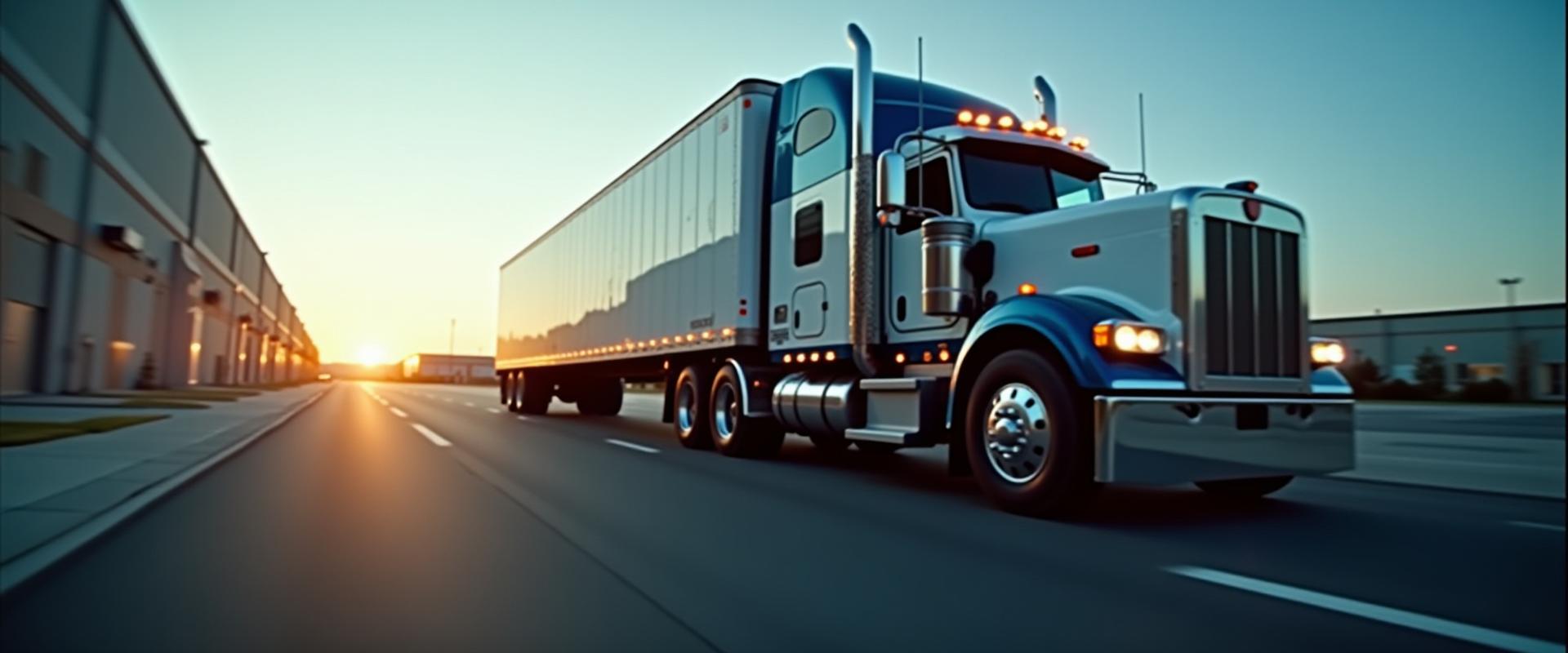 TKL Truck navigating a regional commercial hub in Virginia