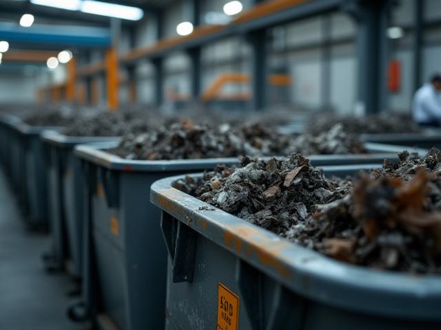 Industrial recycling and recovery facility in Hampton VA
