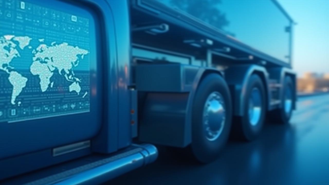 TKL Trucking high-performance semi truck and trailer detail shot